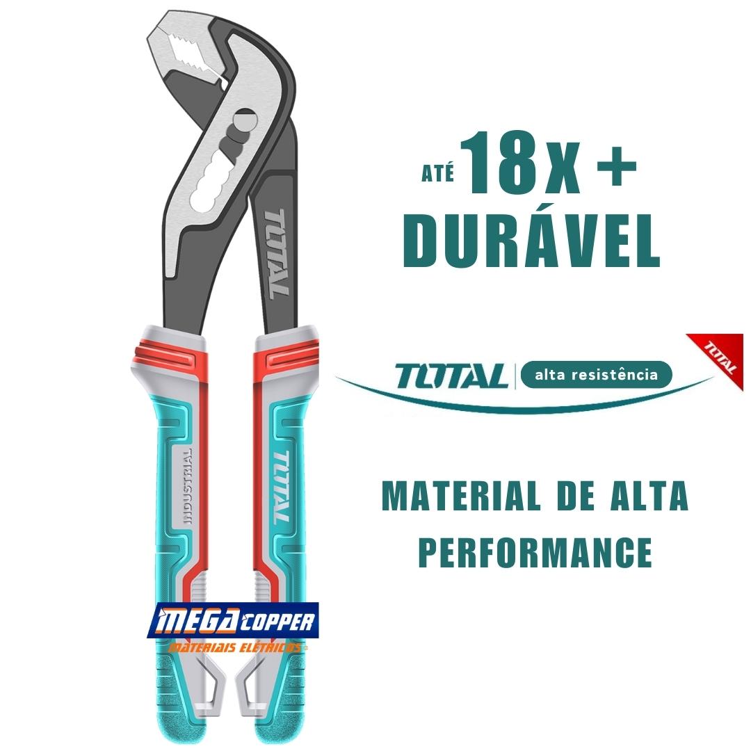 Solução prática para manutenção e reparos: Alicate Bomba d’Água TOTAL 10″ THT281006. Só na megacopper!